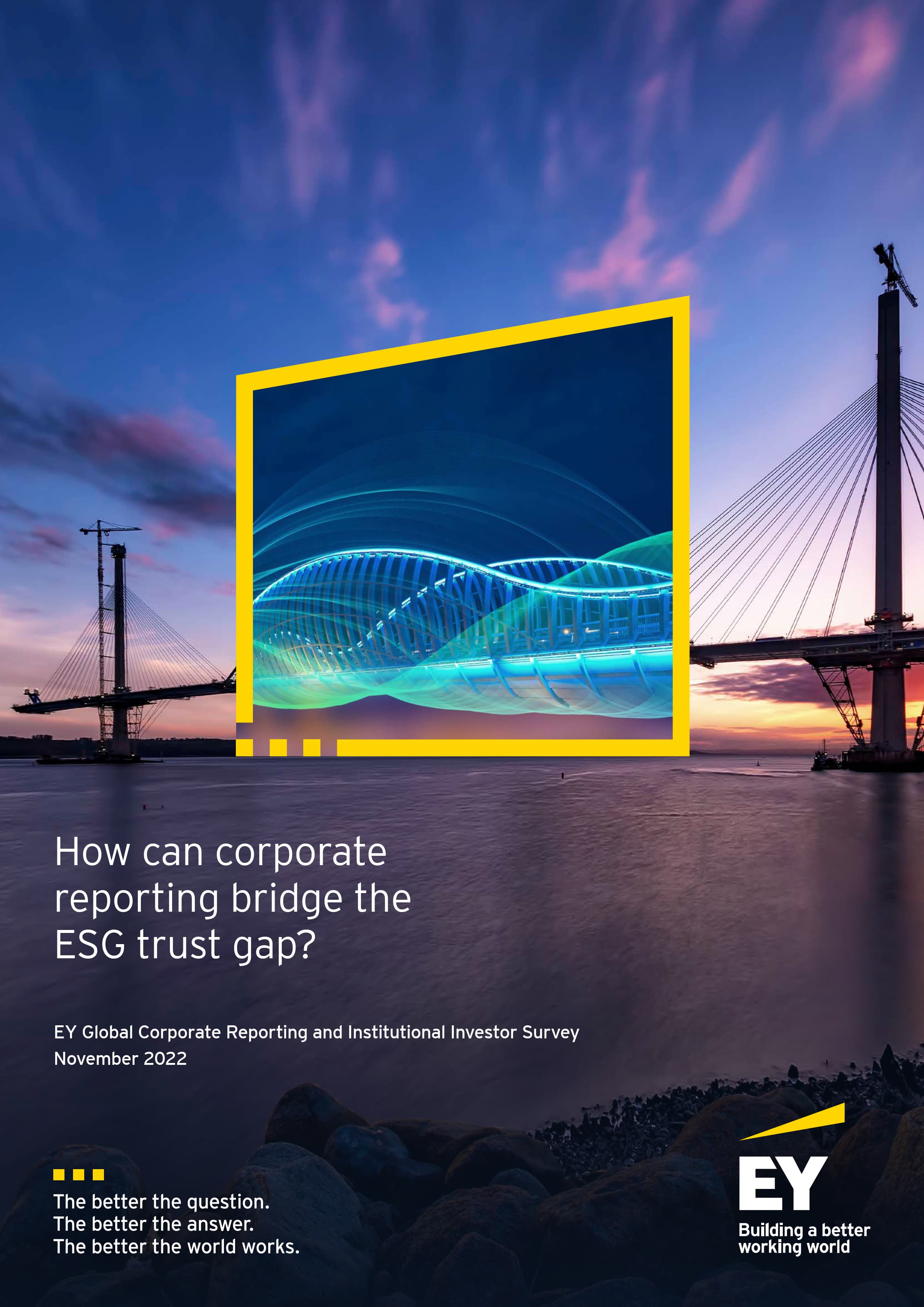 EY Global Corporate Reporting and Institutional Investor Survey, 2022