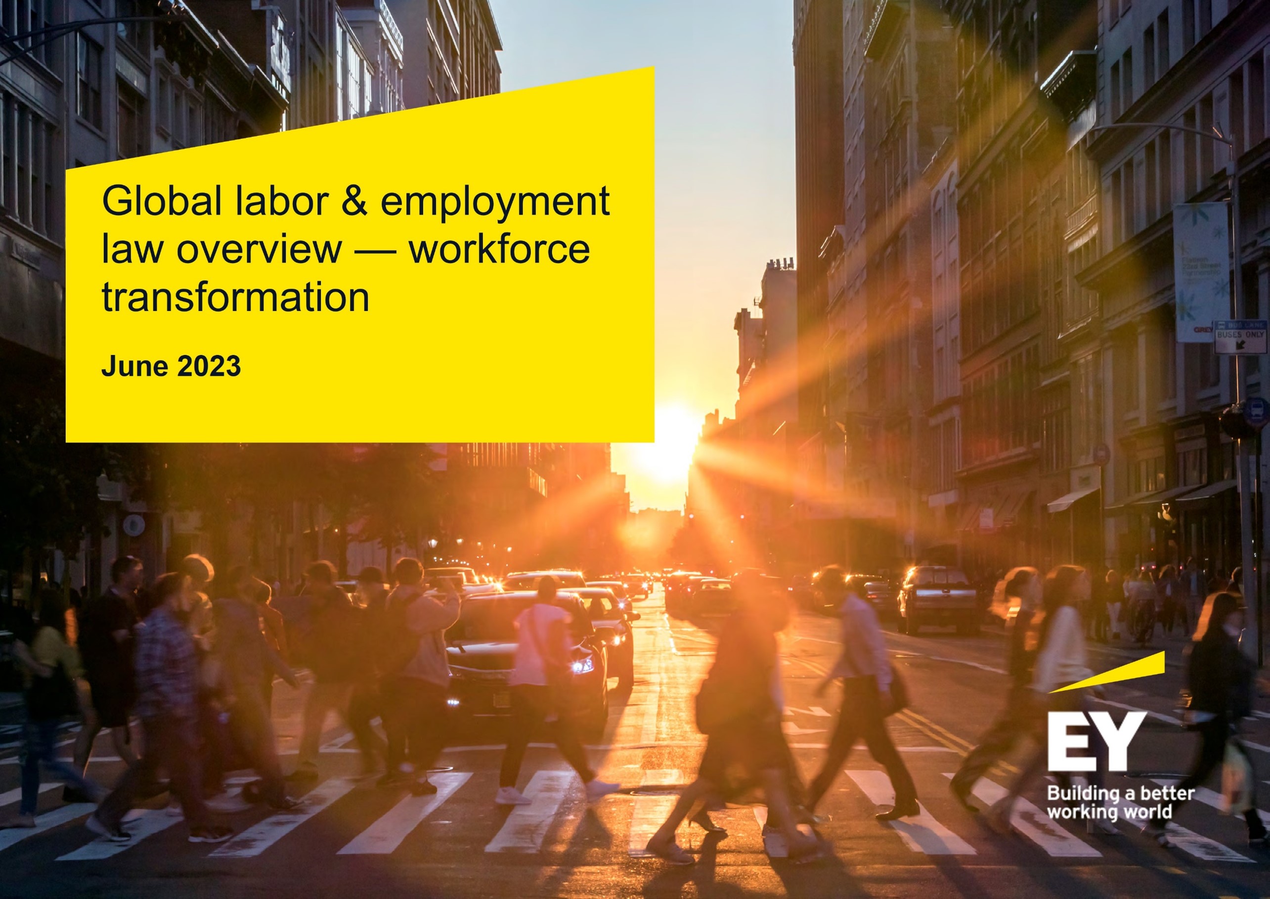 Global labor & employment  law overview — workforce  transformation, June 2023