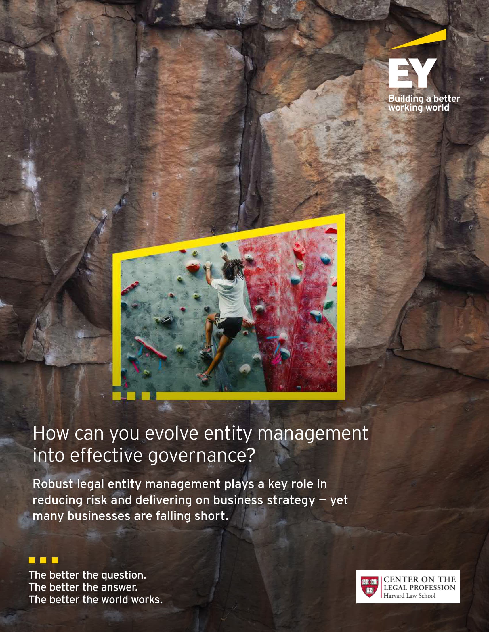 The General Counsel Imperative: How can you evolve entity management into effective governance? June 2021 EY Law Survey