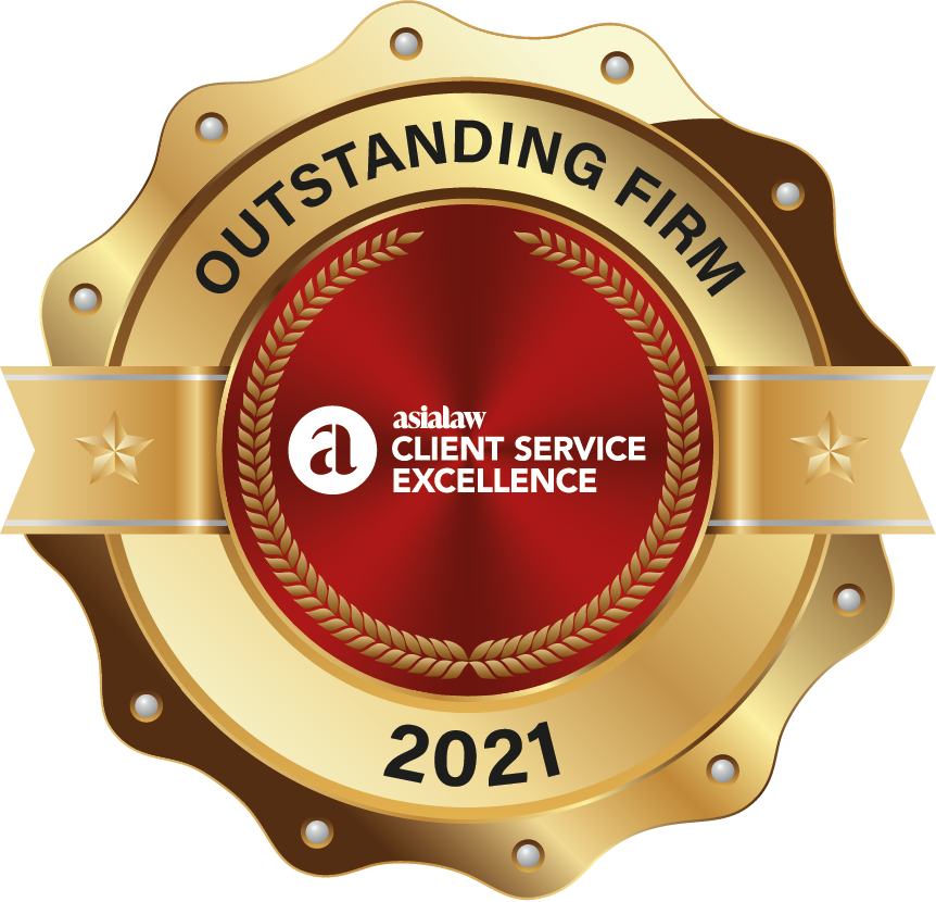 Ranked “The Highest Rated Law Firm to work with of the Year” in Capital Markets (Hong Kong), Corporate and M&A (Hong Kong) by Asialaw Client Service Excellence 2021