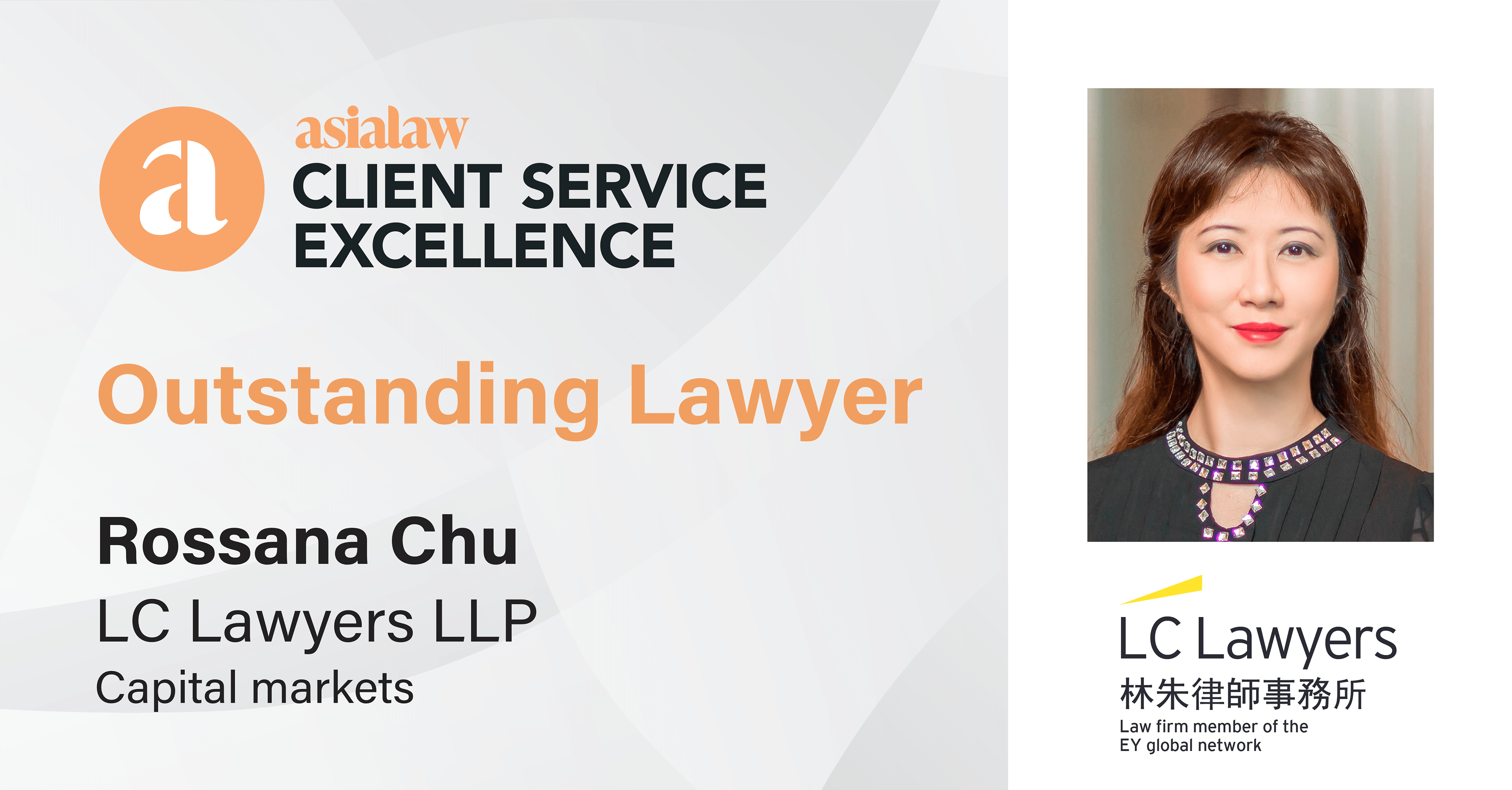 Outstanding Lawyer by asialaw Client Service Excellence 2021