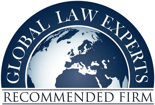 Named as a Recommended Firm by Global Law Experts 2021-2022