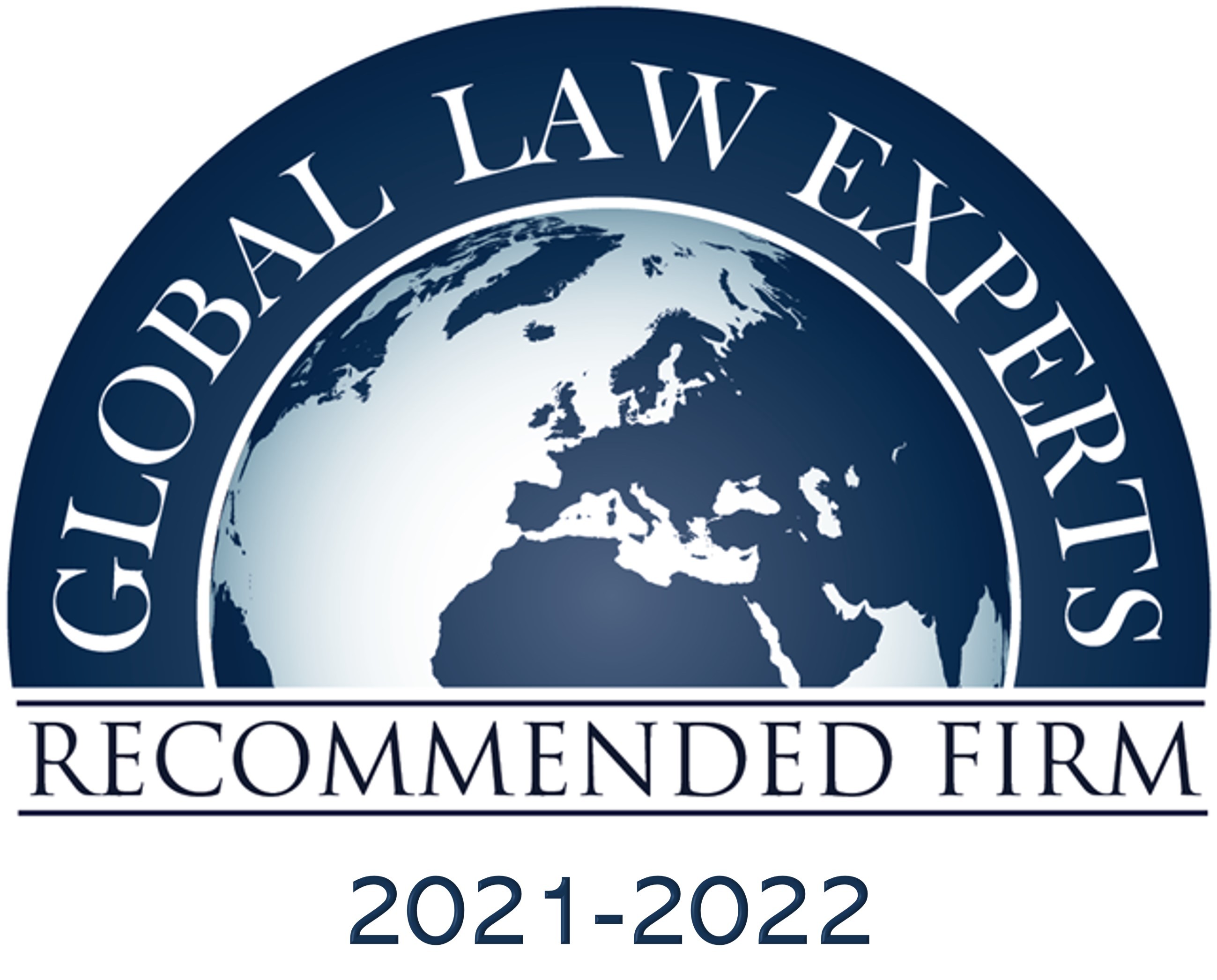 《全球法律专家》(Global Law Experts) 推选为唯一代表香港兼并与收购领域的 “推荐律师事务所”, 2021/2022
