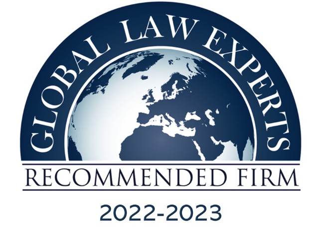林朱律师事务所荣膺 Global Law Experts 2022-2023年度大奖