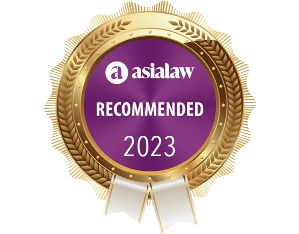 LC Lawyers is recognised by asialaw 2022/23