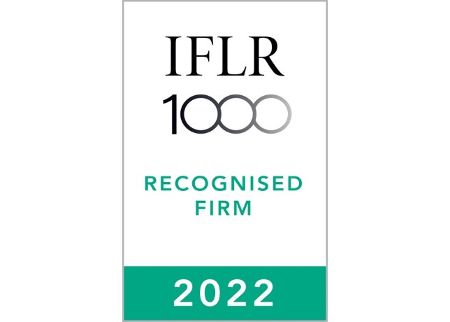 LC Lawyers is recognised by IFLR1000 2022-23 edition